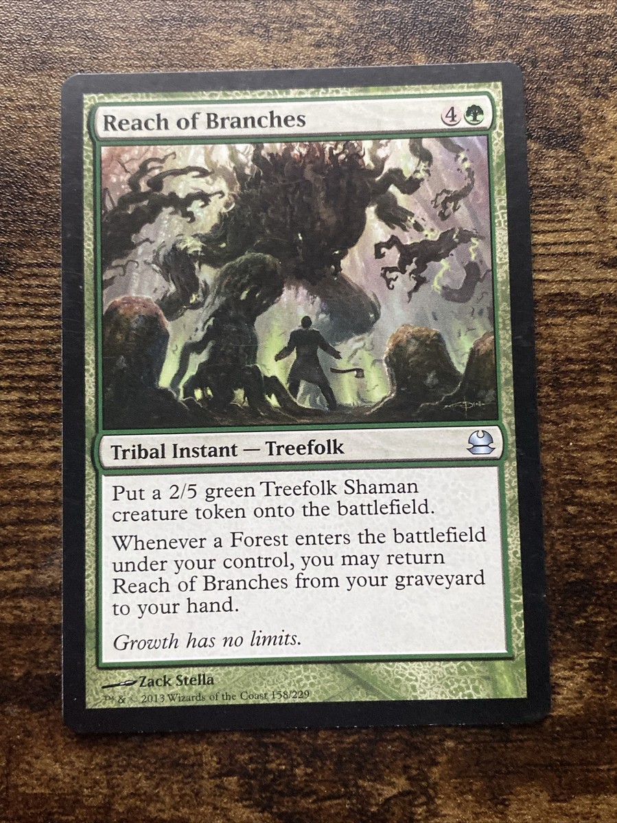 Reach of Branches 158/229 Modern Masters MTG Magic The Gathering S356*