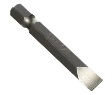 Slotted Screwdriver Bits, 1/4-Inch x 2-Inch Bundle of 3