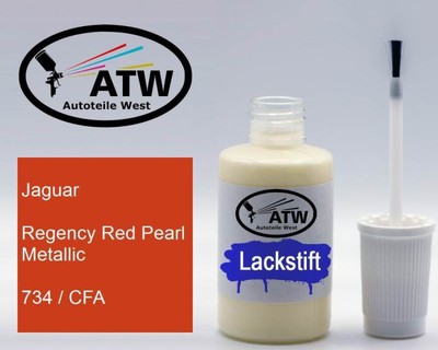 Jaguar, Regency Red Pearl Metallic, 734 / CFA, 20ml Lackstift