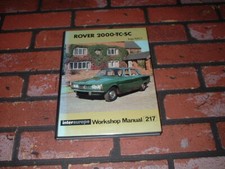N.O.S ROVER 2000 TC & SC WORKSHOP MANUAL.FROM 1963. NEW OLD STOCK.