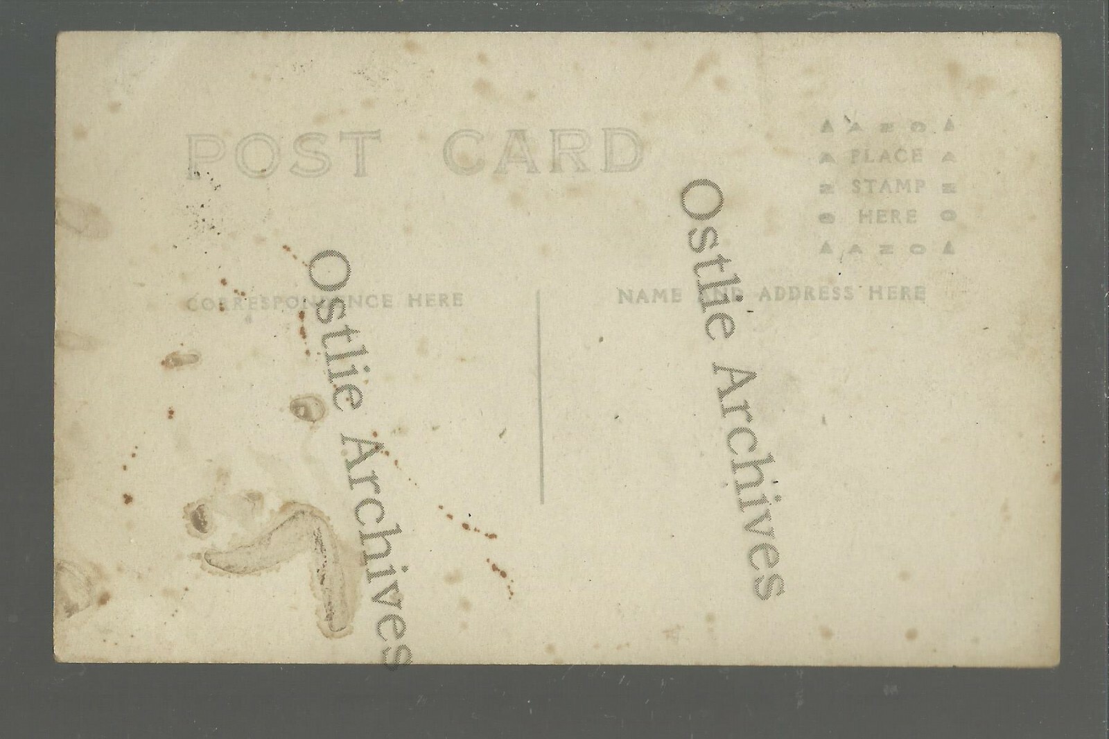 Farmersburg IOWA RP1912 MAIN STREET STORES nr Monona Elkader McGregor