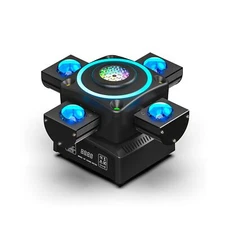 HOLDLAMP 4 Arms Moving Head Light 120W 4 in 1 Stage Light Beam/Wash/Zoom/Effe...