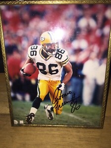 Greenbay Packers Antonio Freeman Original Autograph #86