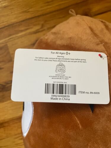 NUEVO NUEVO CON ETIQUETAS ENORME 22" Oficial Nintendo Super Mario Peluche Goomba RONDA 1 Japón - Imagen 4 de 4