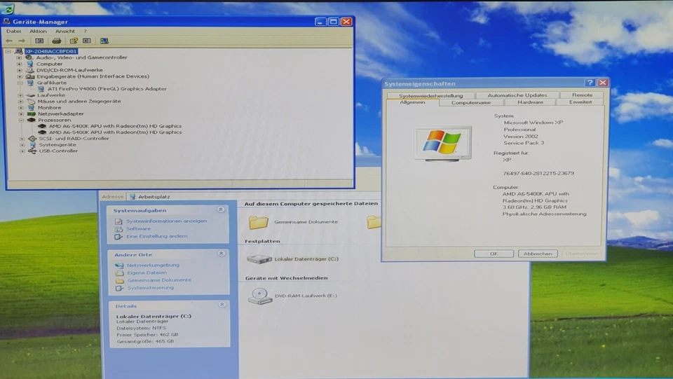 MSI Windows XP Gamer PC HD AMD 500GB DVD Computer for Old XP Game Gaming - Image 4 of 4