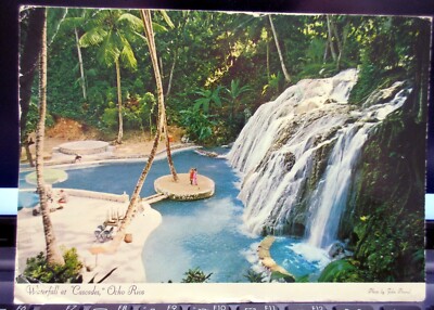 Postcard ''Waterfall at ''Cascades'' Ocho Rios'' #76497-C