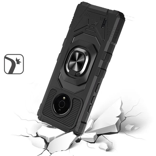 for Nokia C200 Case Robotic Ring Stand Hybrid Protector Cover+Prytool - Picture 5 of 11