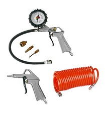 Kit Accessori Hyundai per Compressore d'Aria 3 Pz con Attacco Rapido