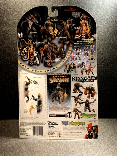 Dark Ages Spawn Ultra Action Figures The Raider NEW Sealed VTG 1998 Series 11 - Picture 2 of 2