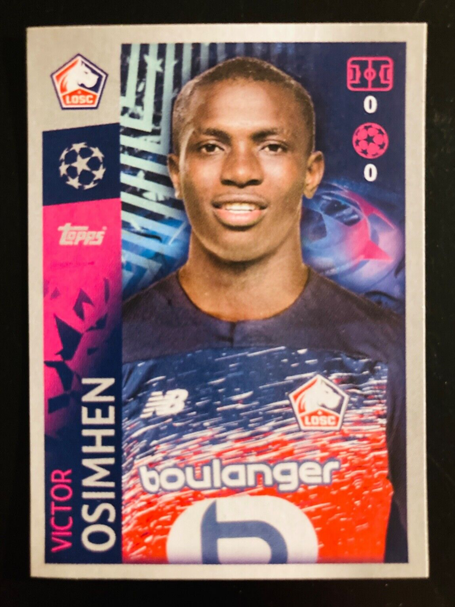 2019-20 Topps UEFA Champions League 267 Victor Osimhen Lille LOSC