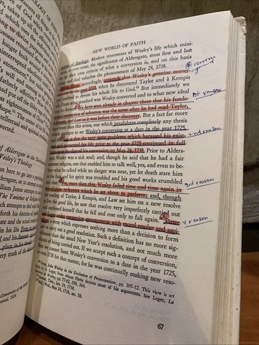 William Ragsdale Cannon / Theology of John Wesley With Special Reference 1946 HC - Imagen 12 de 14