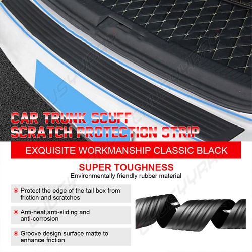 For Hyundai Tucson 2016-2021 Trunk Bumper Rubber Protector - Picture 8 of 12