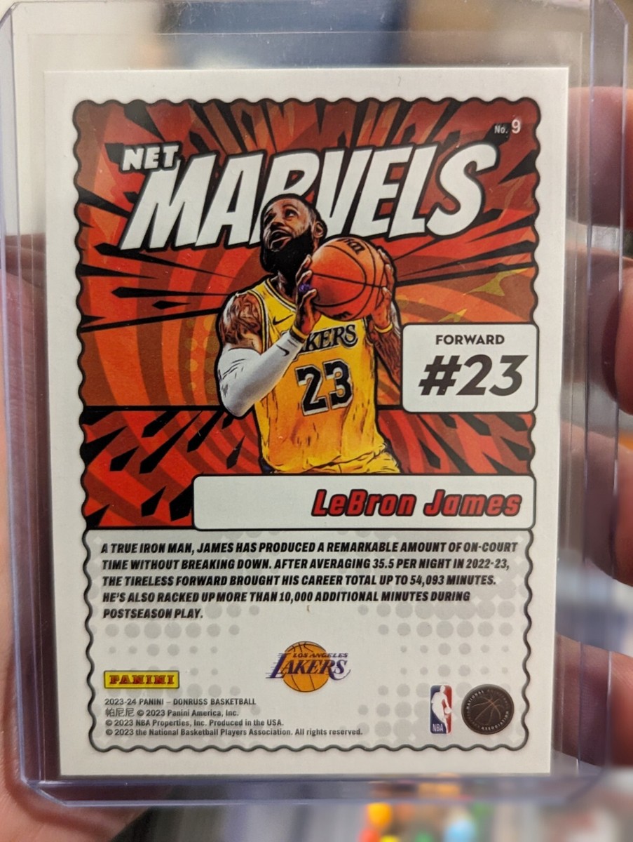 2023-24 Donruss Purple “Net Marvels” PRESS PROOF Insert SP 2023-24 Donruss Purple “Net Marvels” PRESS PROOF Insert SP