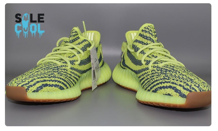 adidas Yeezy Boost 350 V2 Low Semi Frozen Yellow Men's Shoes