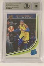 Arkie Ogunbowale Signed 2019 Panini Donruss WNBA Rated Rookie RC #93 BAS 10 Auto Arkie Ogunbowale Signed 2019 Panini Donruss WNBA Rated Rookie RC #93 BAS 10 Auto