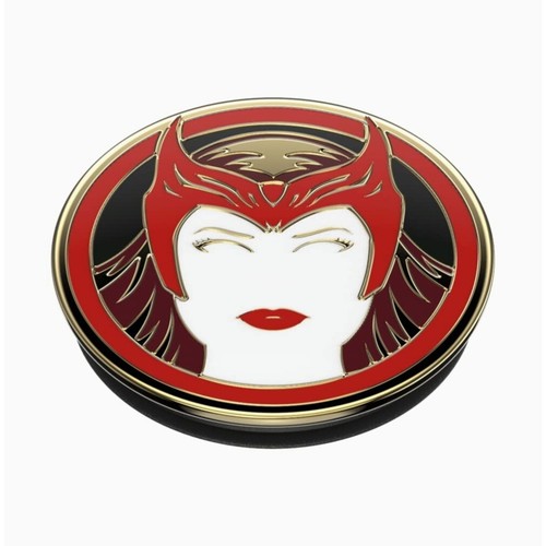 MARVEL Popsockets PopGrip: Phone Holder & Stand - ENAMEL SCARLET WITCH - Picture 6 of 7