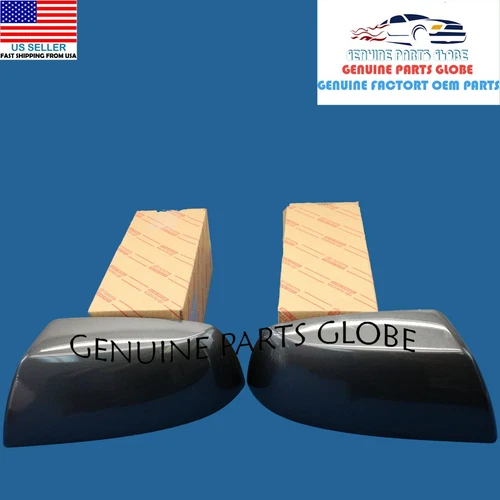 GENUINE OEM TOYOTA TUNDRA SEQUOIA RIGHT & LEFT OUTER GRAY 1G3 MIRROR COVER SET