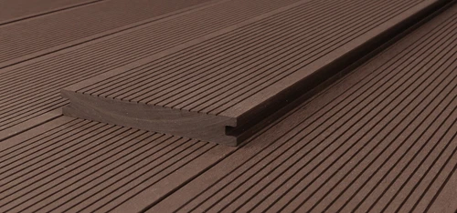 WPC Massiv Terrassendielen Premium Dielen 3m-5m, 5 Farben Komplettbausatz 6-90m² - Bild 35 von 43