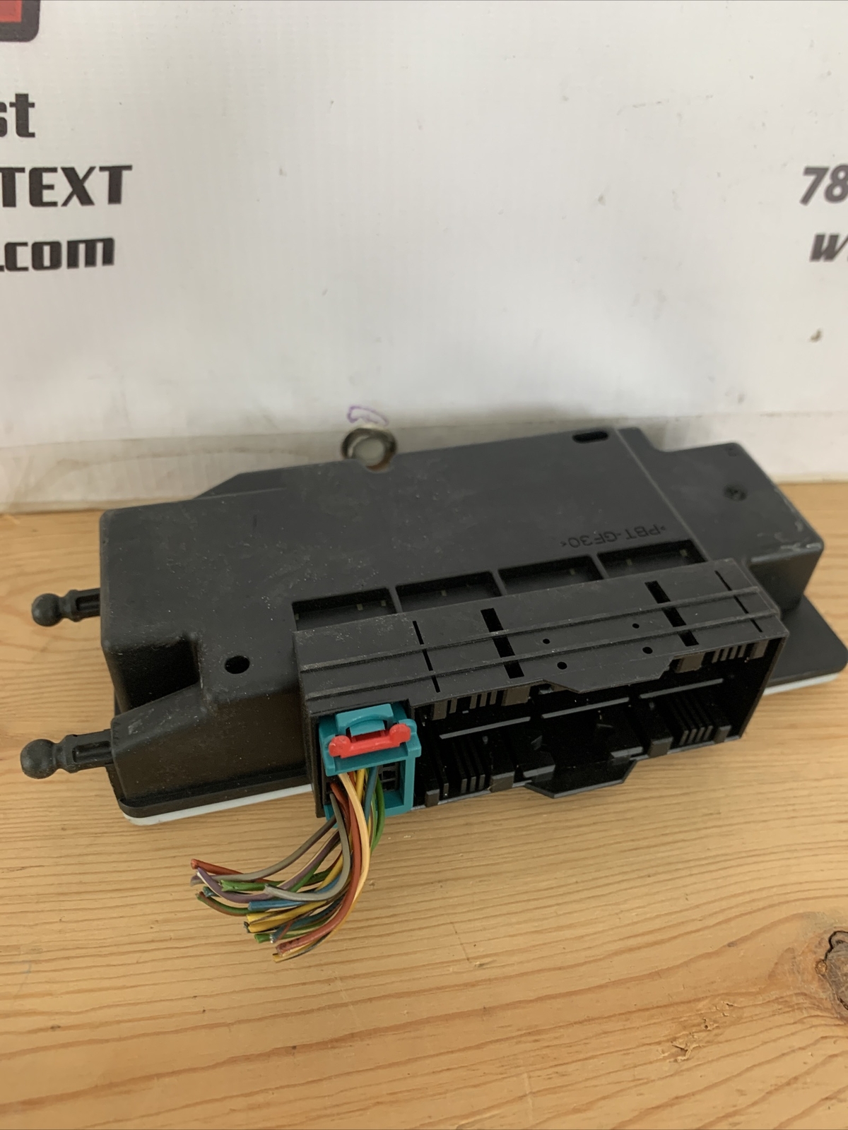 2016 BMW 328i xDrive Sedan F30 Safe Air Bag Control Module 