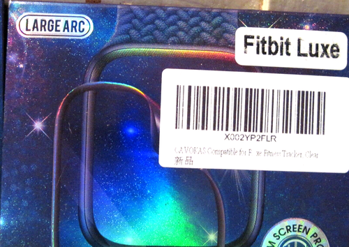 FITBIT LUXE WATCH SCREEN PROTECTOR, LARGE ARC. NEW 2 PACK WITH FREE SHIPPING!!! - Picture 4 of 4