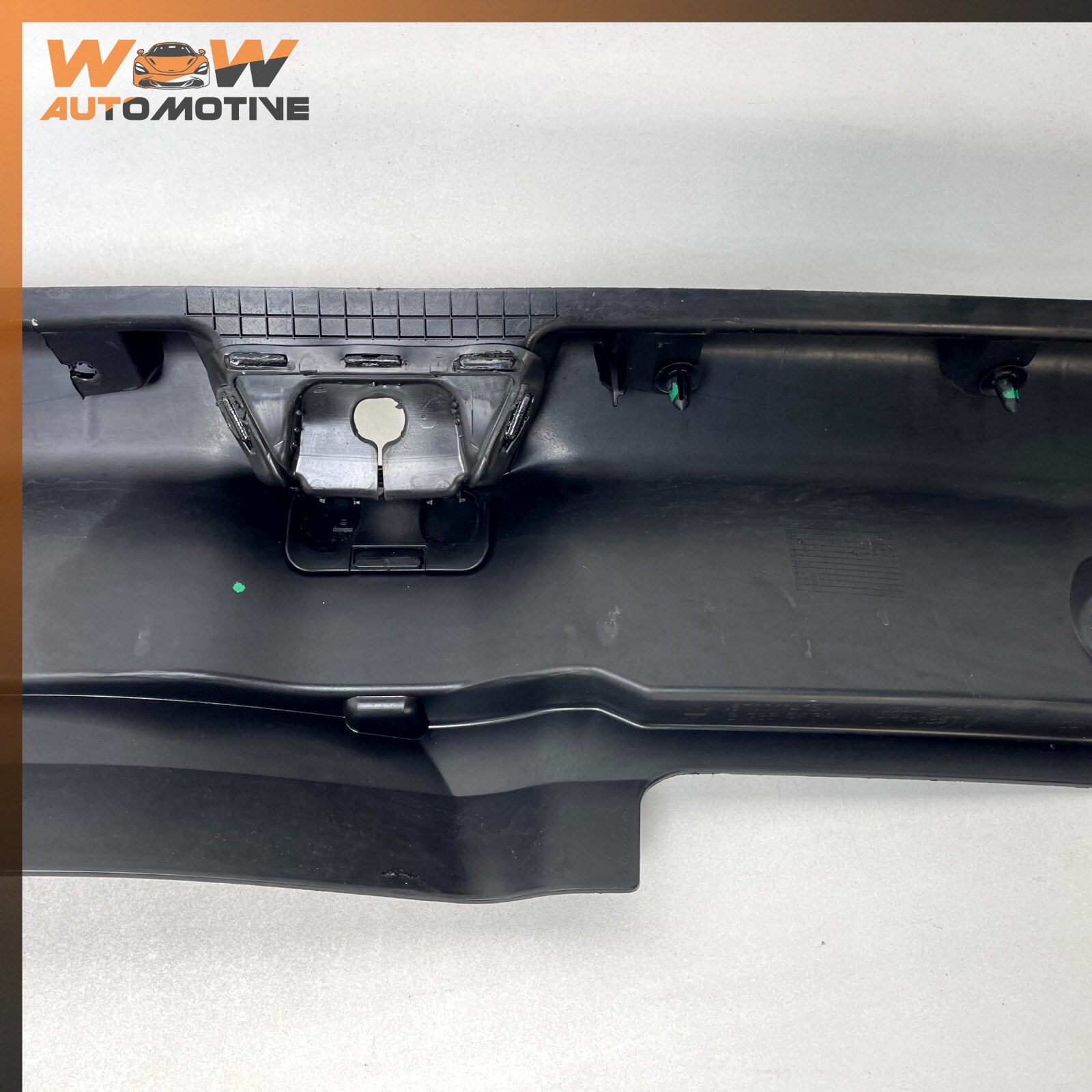 14-20 MASERATI GHIBLI TRUNK LID LOCK LATCH COVER TRIM OEM