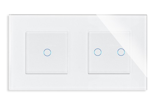 Touch Lichtschalter Steckdosen Wechselschalter Dimmer USB UP Glas LUXUS-TIME - Bild 133 von 180