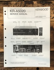 Kenwood KR-A5020 Receiver Service Manual Original 