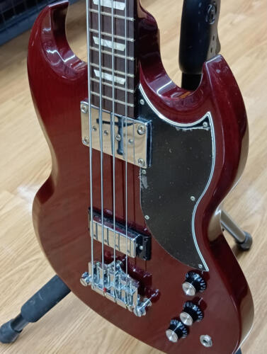 Elektryczna gitara basowa GIBSON USA SG STANDARD BASS - Zdjęcie 3 z 17