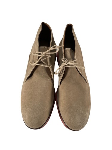 Vito Rossi Italy Flex Chukka Lace Up Boot Suede Ankle Sand Men's 13 New - Picture 3 of 6