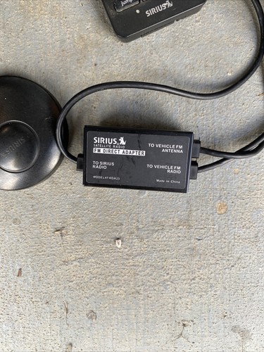 Sirius Stiletto 2 SL2 Satellitenradio Empfänger Konvolut komplettes Fahrzeugset FUNKTIONIERT - Bild 7 von 11