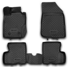 3D Custom Fit Car Rubber Mats Floor Liners for RENAULT Duster 4WD 2011-2015 4pcs