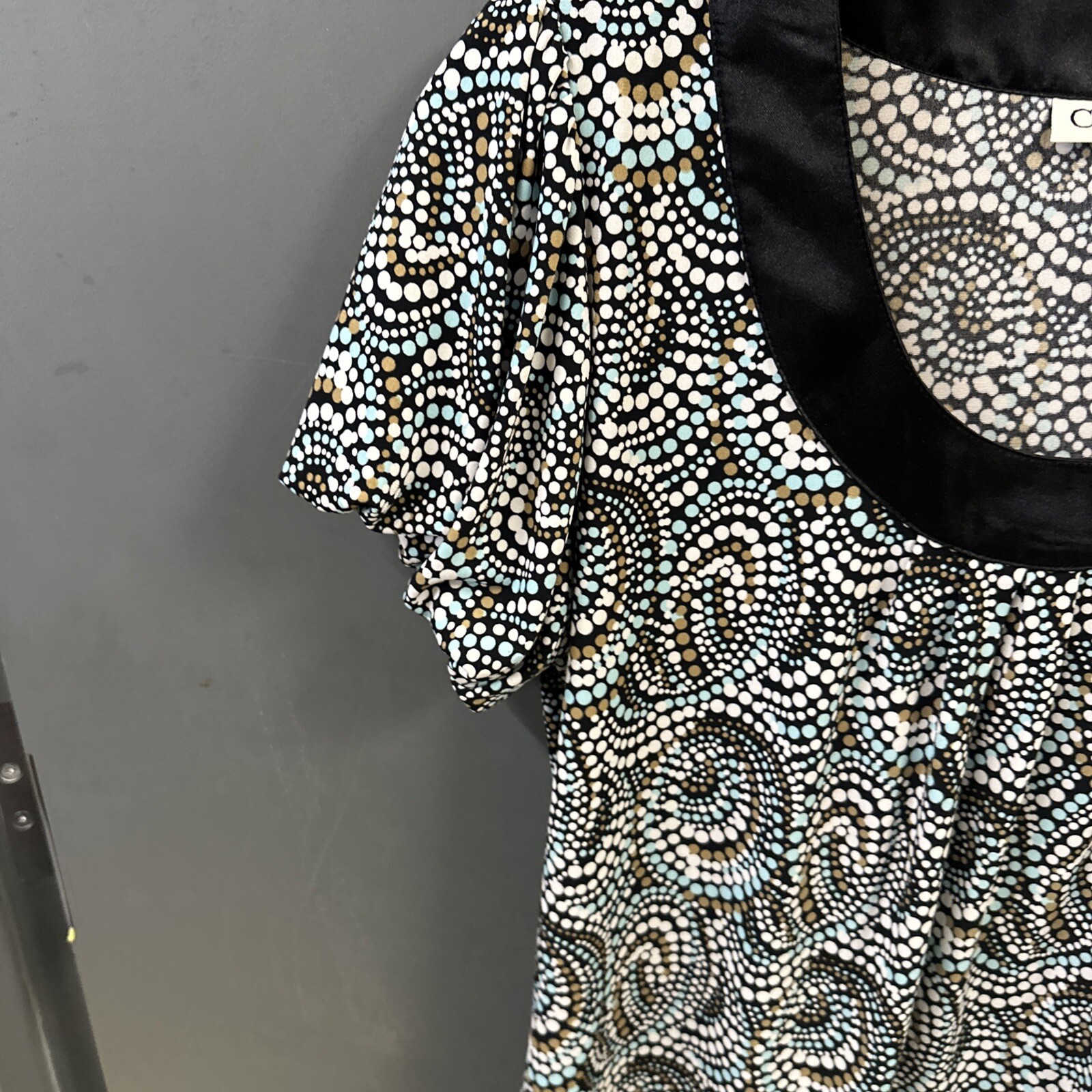 Women’s CATO Circle Retro Pattern Polyester Class… - image 5