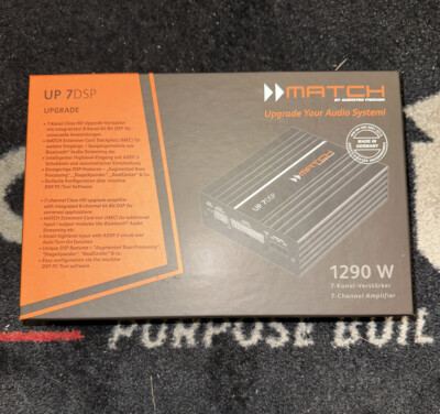 Match Up 7DSP 7 Channel DSP Amplifier 1290W