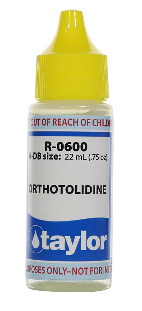 TAYLOR R-0600-A-DB OTO Chlorine Test Solution 22mL