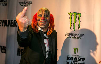 Shawn Clown Crahan attends the Monster Energy Roast On The Range- 2014 Photo