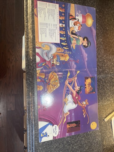 Disney's Aladdin 1992 - CAV Letterbox Laserdisc Movie Vintage - Picture 3 of 3