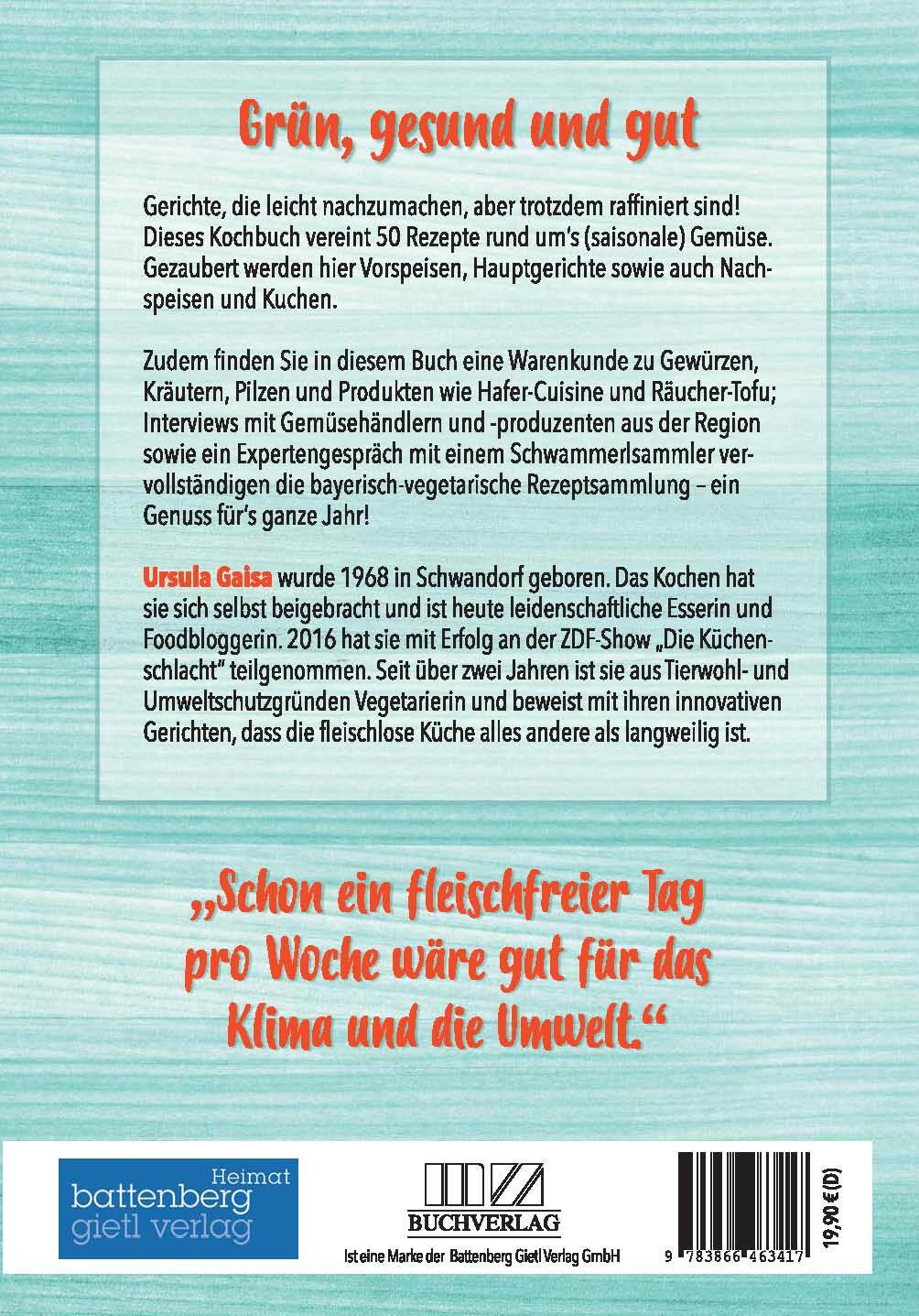 Thumbnail - Ursula Gaisa / Vegetarische Schmankerl Für 5 Jahreszeiten