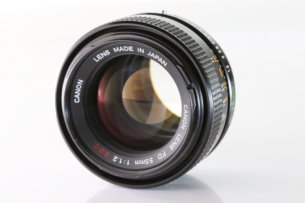 美品 Canon FD 55mm F1.2 S.S.C. CANON FD 55mm F1.2 S.S.C. [Mint (Opt.)] SSC MF Standard Lens