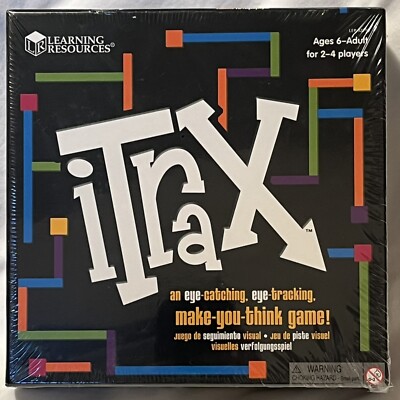New Sealed iTrax Game An Eye Catching Eye Tracking Make You Think Game LER 9279