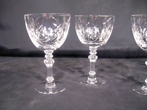Tiffin Franciscan 17536-2 Water Goblets Set of 5 - Picture 3 of 21