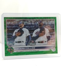 2022 Update Byron Buxton Carlos Correa Green Ice Stars Collide US230 #032/499 SP