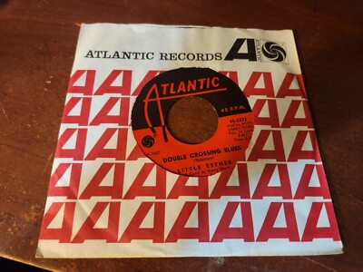 LITTLE ESTHER DOUBLE CROSSING BLUES /  45 RPM RECORD