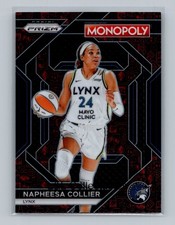 2024 Prizm Monopoly WNBA #WNBA9 Napheesa Collier All-Star Red Classic Icons