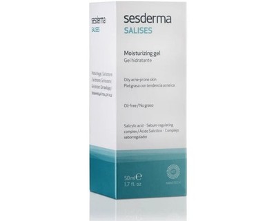 Sesderma SALISES Moisturizing Gel Cream, 1.7 fluid ounces (pack of 1)