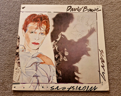 David Bowie Scary Monsters (and Super Creeps) Autographed Demo Album - Authentic