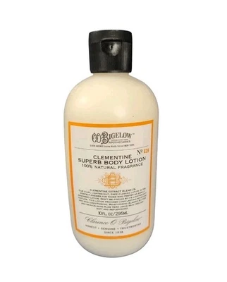 Vintage Bath & Body Works C.O. Bigelow Body Lotion Clementine No. 829 - Image 1 of 2
