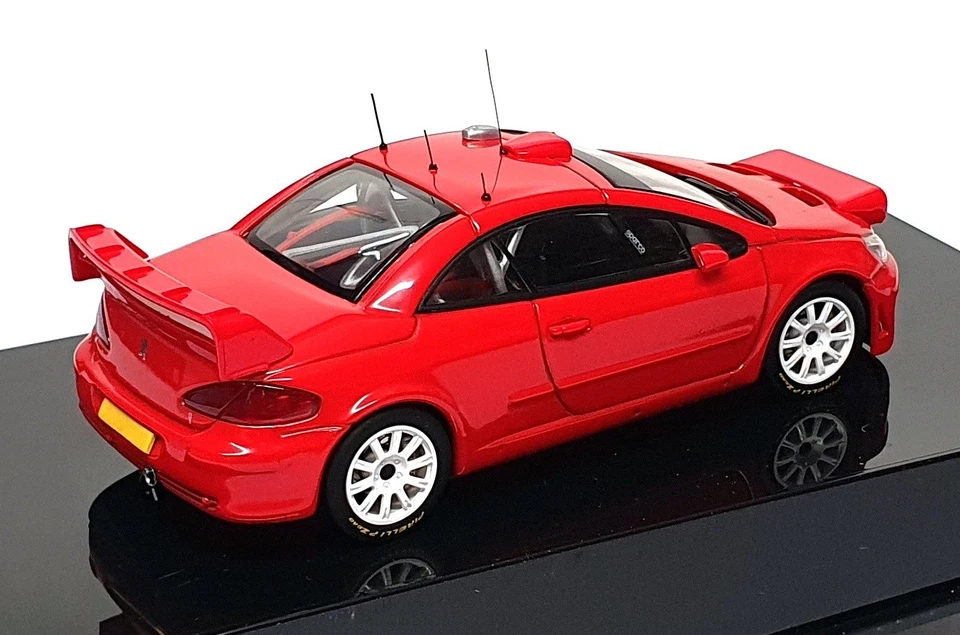 Autoart 1/43 Scale 60557 - Peugeot 307 WRC Plain Body Version - Red — 第 2/4 张图片