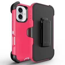 For Apple iPhone 17 Case Heavy Duty Shockproof Cover with Holster Belt Clip 6.3"