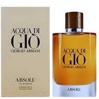Giorgio Armani Acqua Di Gio Absolu 3.4 oz/100ml Men's Eau de Parfum Spray Sealed