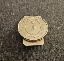 Vintage Ormsby House Hotel & Casino Money Clip & Faux Coin Carson City Metal 2"
